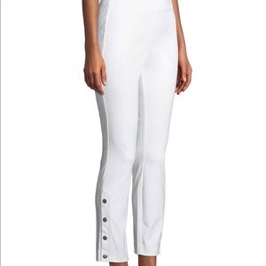 Rag & Bone cropped side snap pant
